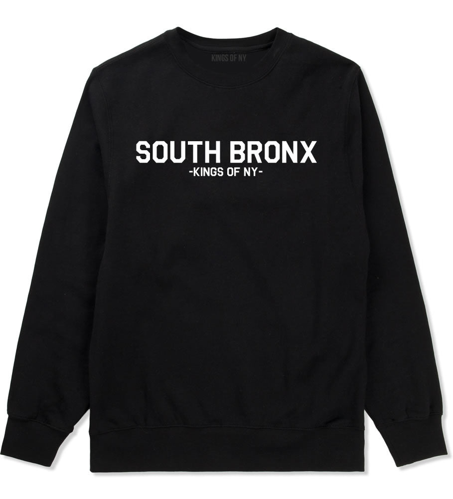 South Bronx BX New York Crewneck Sweatshirt in Black