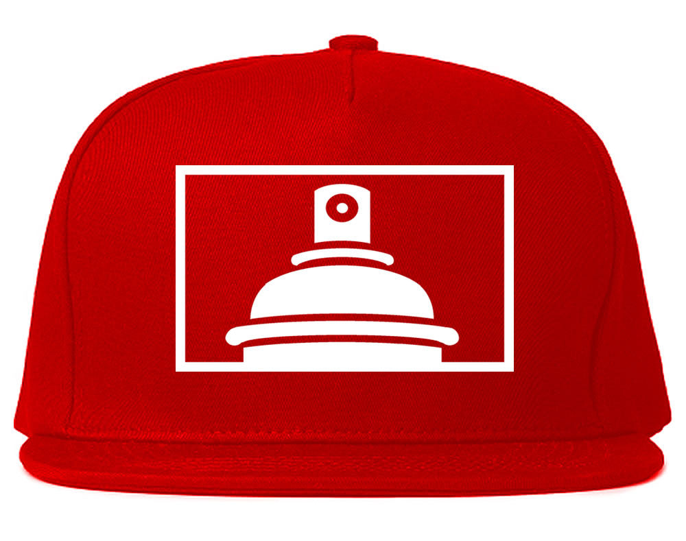 Spraycan Rectangle Logo Graffiti Snapback Hat By Kings Of NY