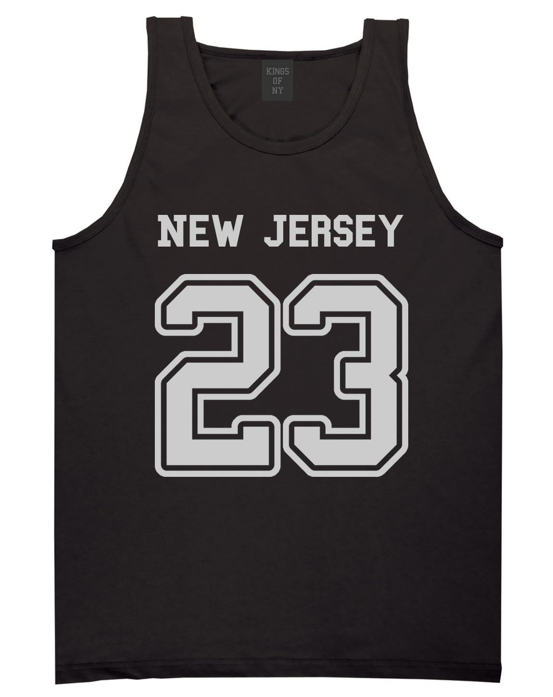 Sport Style New Jersey 23 Team State Jersey Mens Tank Top By Kings Of NY