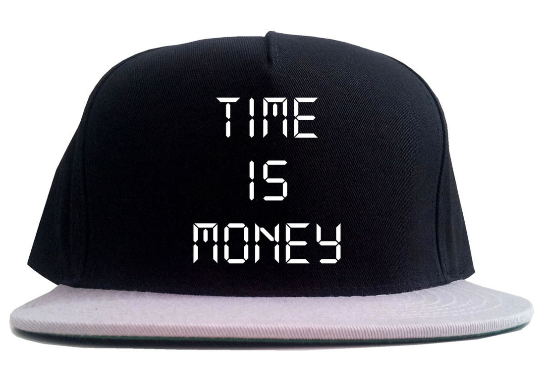 Time Is Money 2 Tone Snapback Hat By Kings Of NY