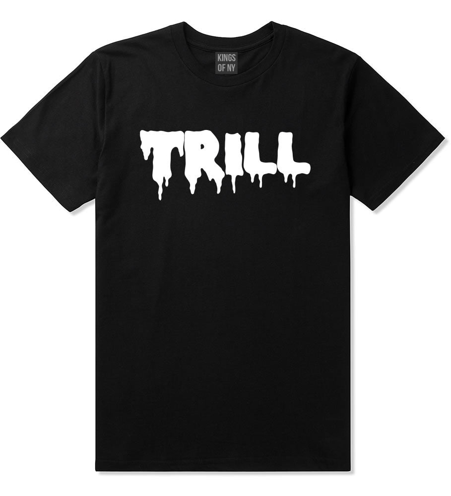 Trill Blood New York Bx Been Style Fashion Boys Kids T-Shirt In Black by Kings Of NY
