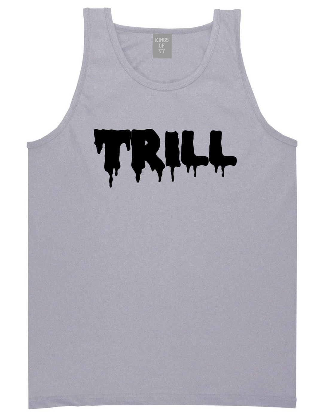 Trill Blood New York Bx Been Style Fashion Tank Top In Grey by Kings Of NY