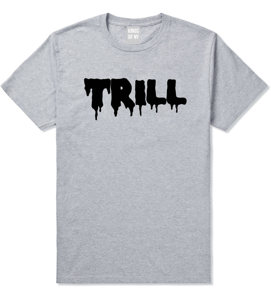 Trill Blood New York Bx Been Style Fashion T-Shirt In Grey by Kings Of NY