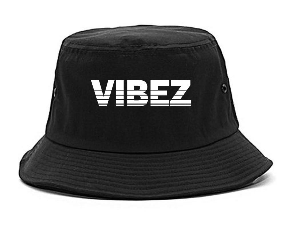 VIBEZ Racing Style Bucket Hat in Black by Kings Of NY