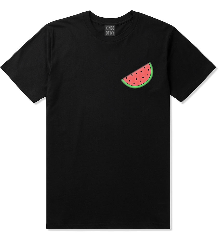Watermelon Emoji Meme Chest T-Shirt