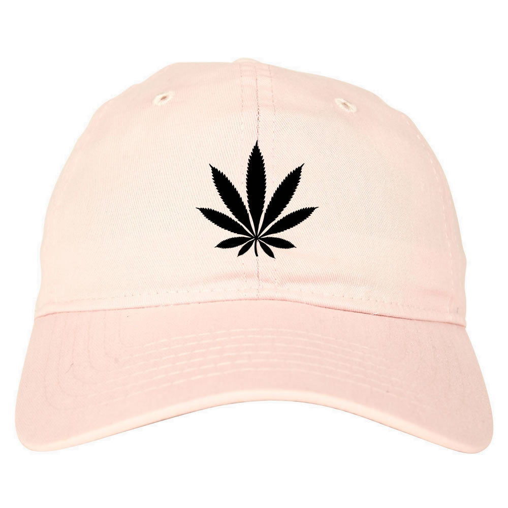 Weed Leaf Marijuana Dad Hat Cap by Kings Of NY