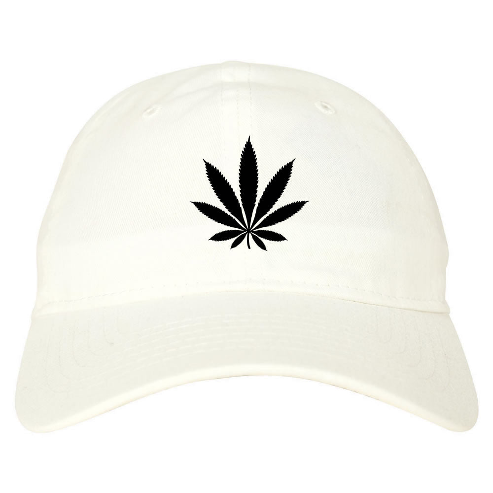 Weed Leaf Marijuana Dad Hat Cap by Kings Of NY
