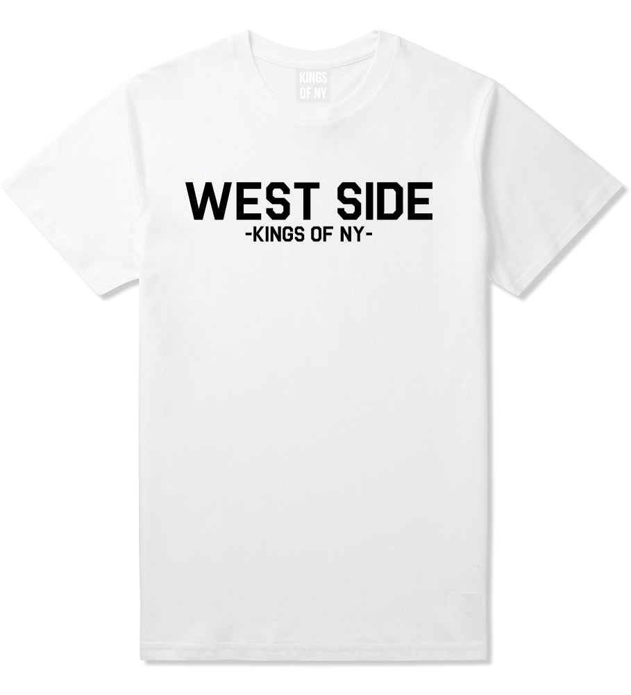 West Side LA California SD T-Shirt in White
