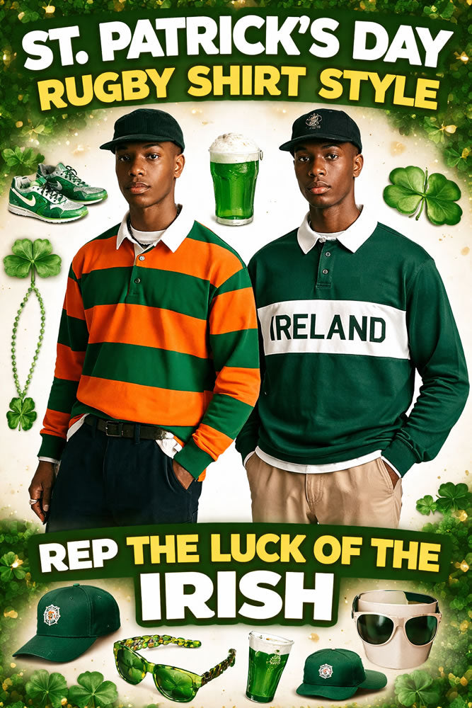 St. Patricks Day Clothing Collection of Rugby Shirt Style