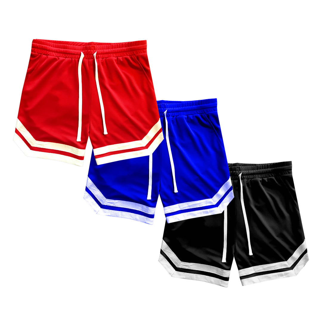 New Mens Mesh Basketball Shorts With Pockets