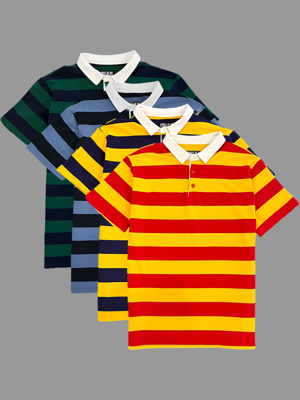 Spring is Here—Level Up Your Streetwear with Short Sleeve Rugby Shirts