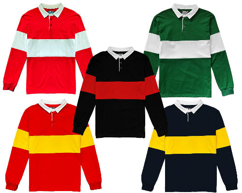 Colors of Long Sleeve Rugby Shirts