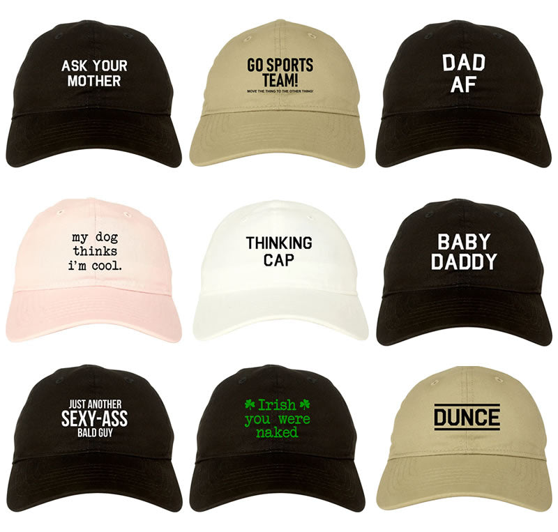 Funny Dad Hats