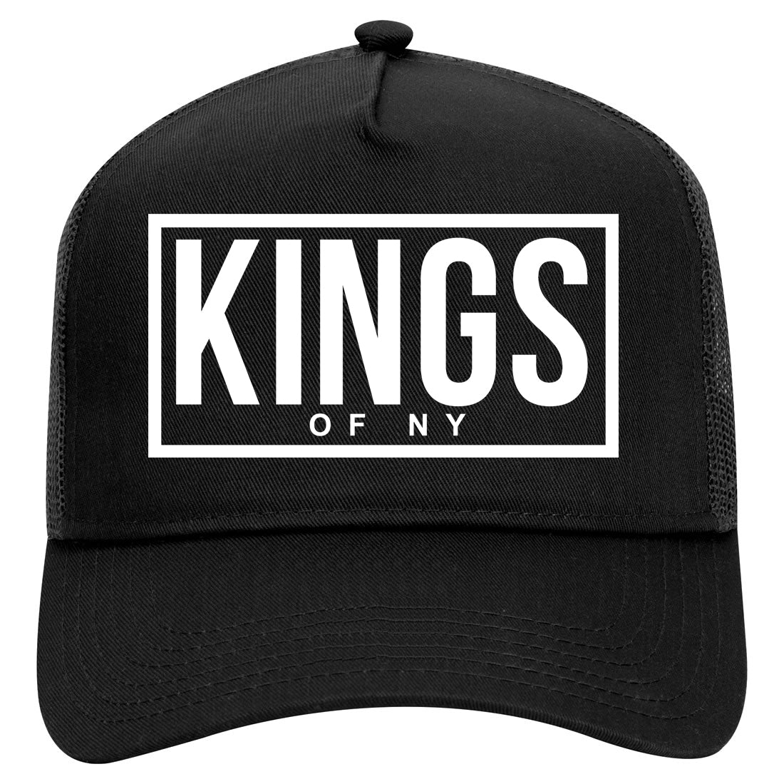 BLOCK Loog Mens Mesh Trucker Hat Black