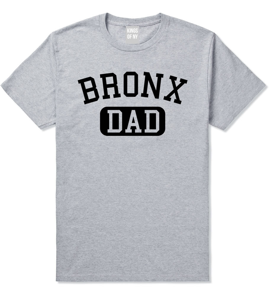 Grey Bronx Dad Men's T-Shirt New York City Father's Day Gift