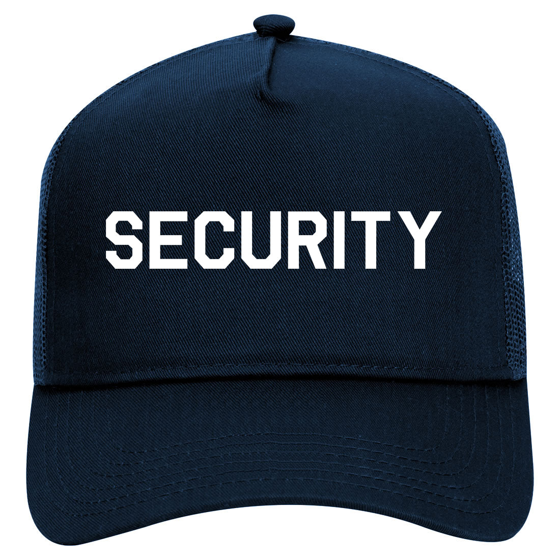 Event Security Uniform Mens Mesh Trucker Hat Navy Blue