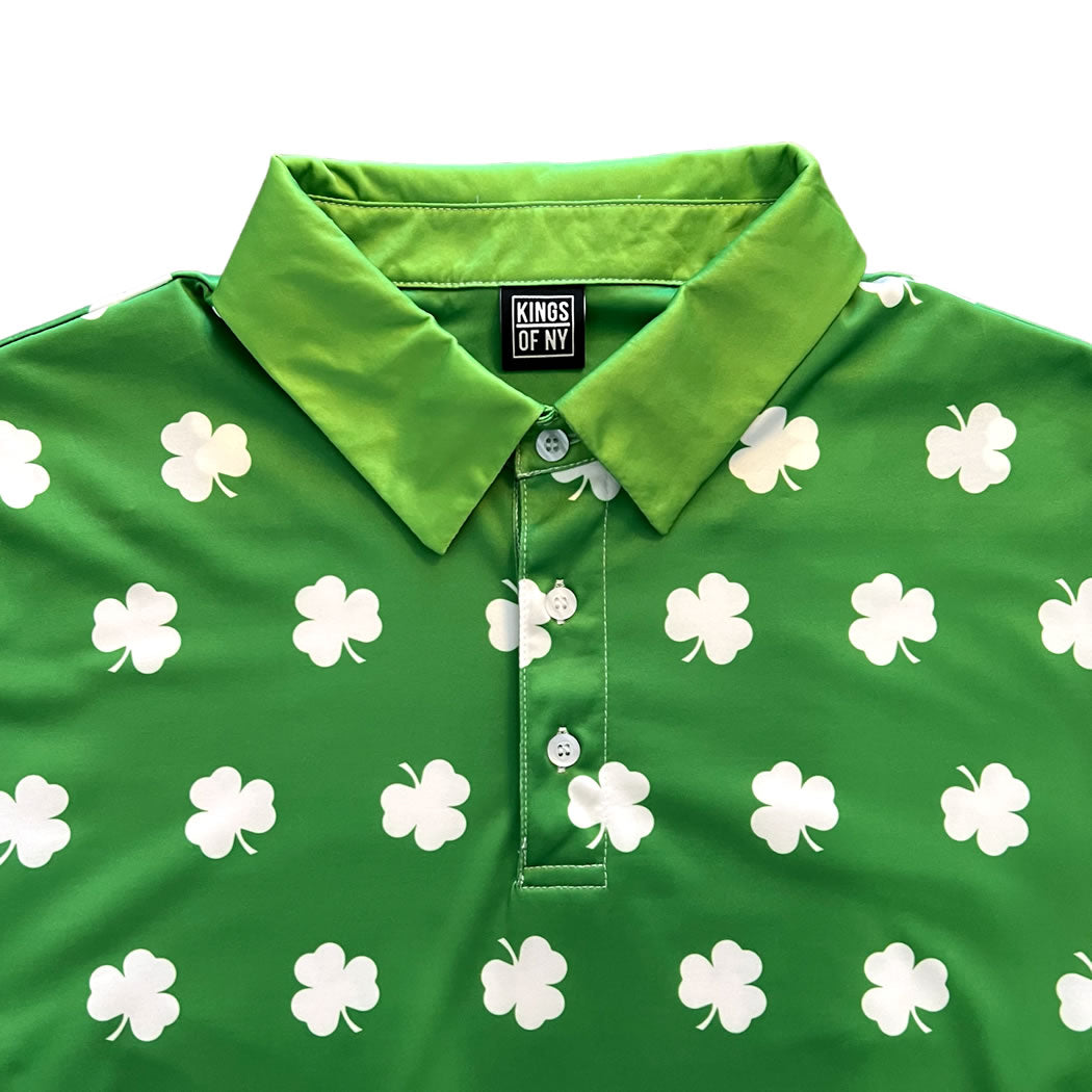 shamrock green dress shirt Ibiyuan Mens Slim Fit Dress Shirt St Patricks Day Heart Shamrock Casual Short Sleeve Green Soft Button Down Lapel Pullover Tops Fashion Beach Summer