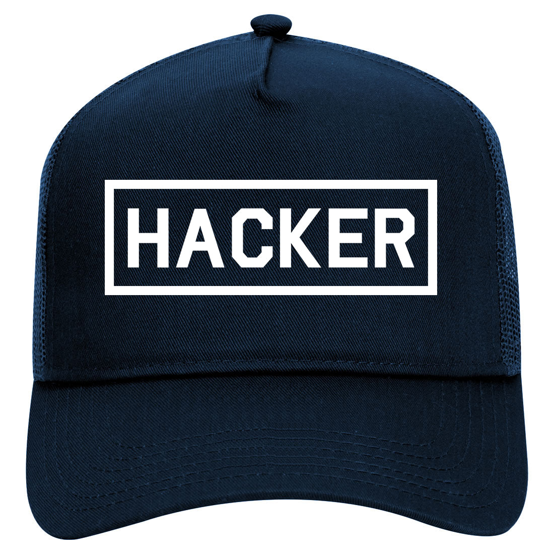 Hacker Computer Programmer Retro Adult 5 Panel Mesh Trucker Hat – KINGS ...