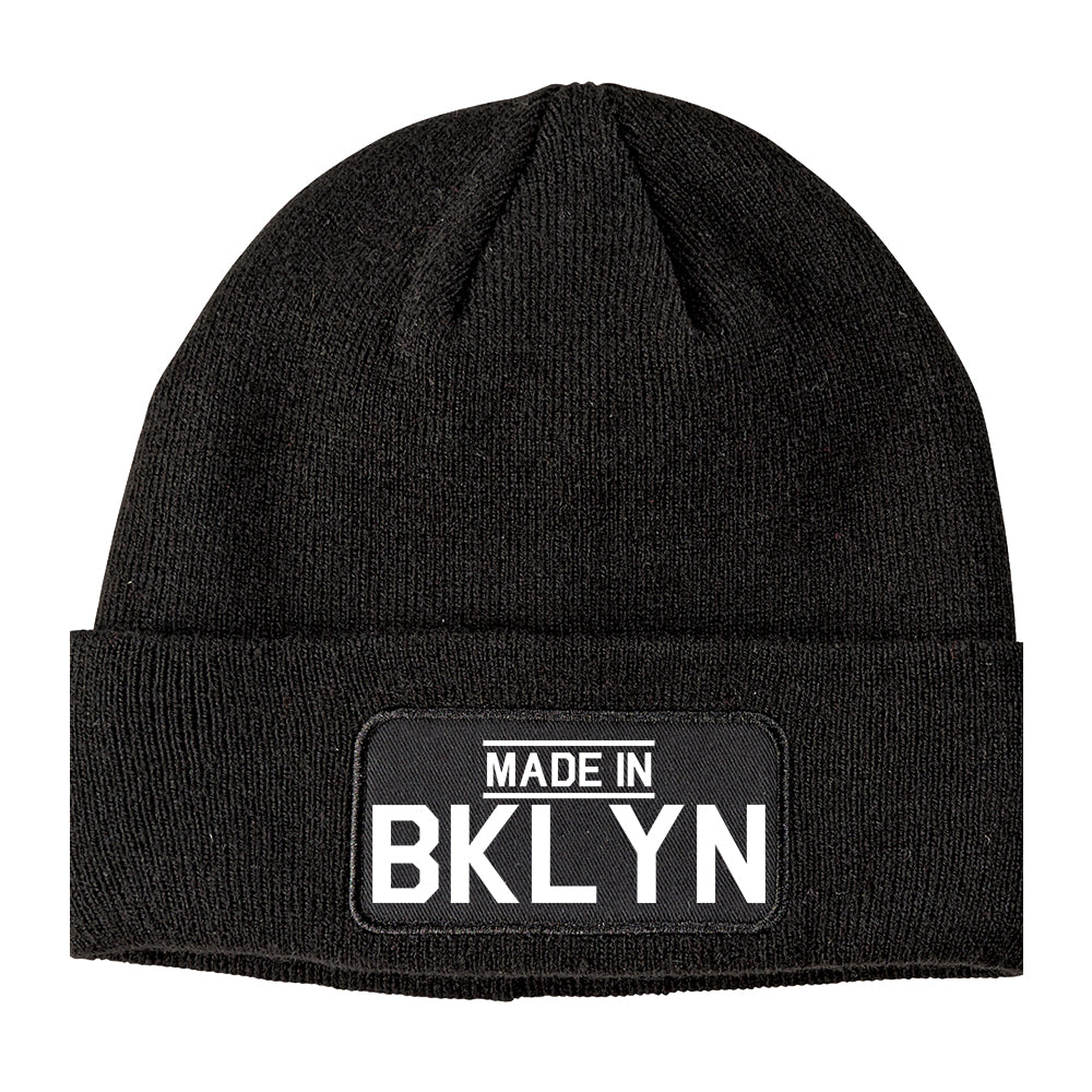 Made In BKLYN Brooklyn Winter Knit Adult Beanie Hat Black