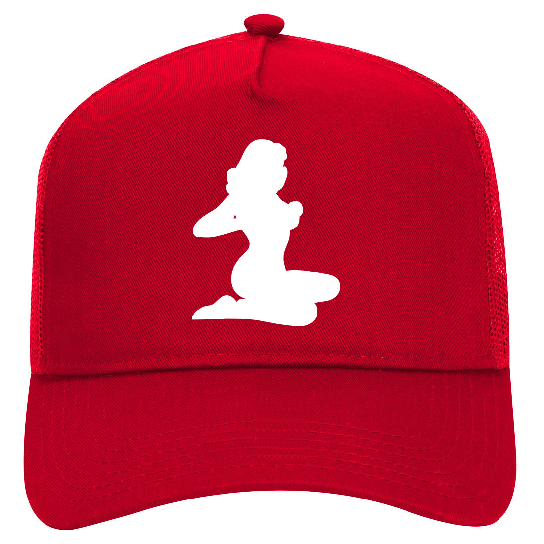 Stripper Amsterdam Mens Mesh Trucker Hat Red