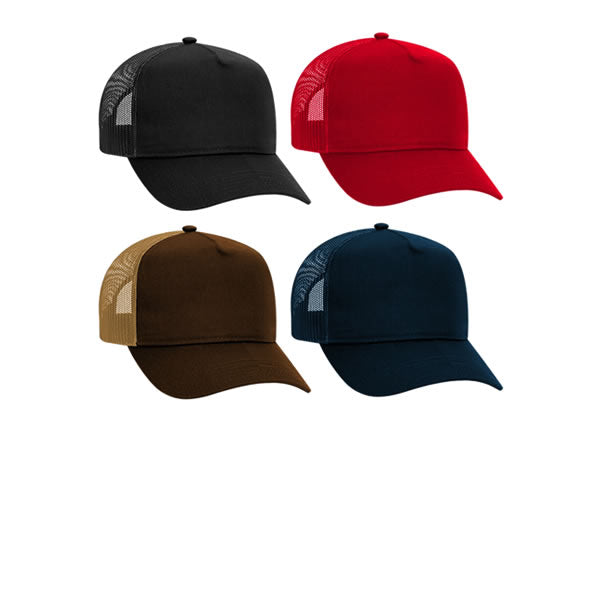 Classic Retro Trucker Hats with Curved Brim