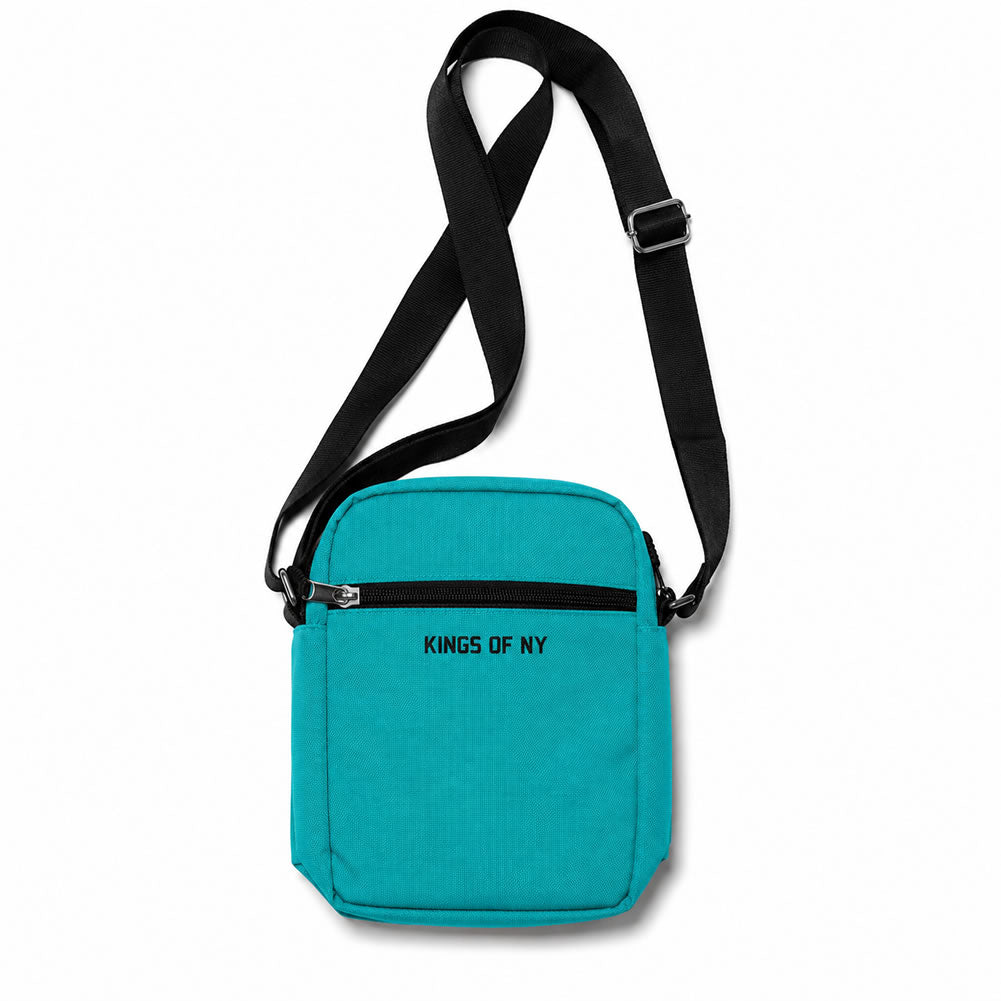 Men's Core Turquoise Crossbody Bag by KINGS OF NY