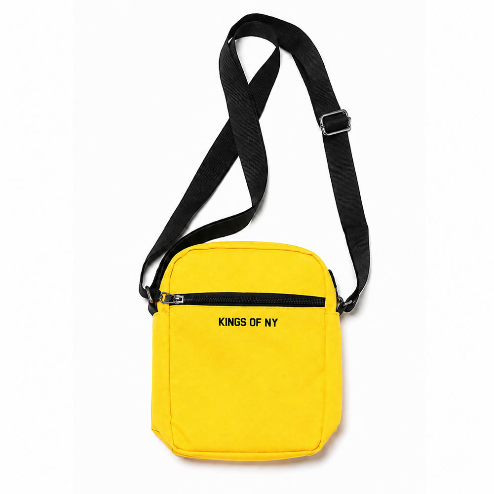 Men's Core Yellow Crossbody Bag by Kings Of NY