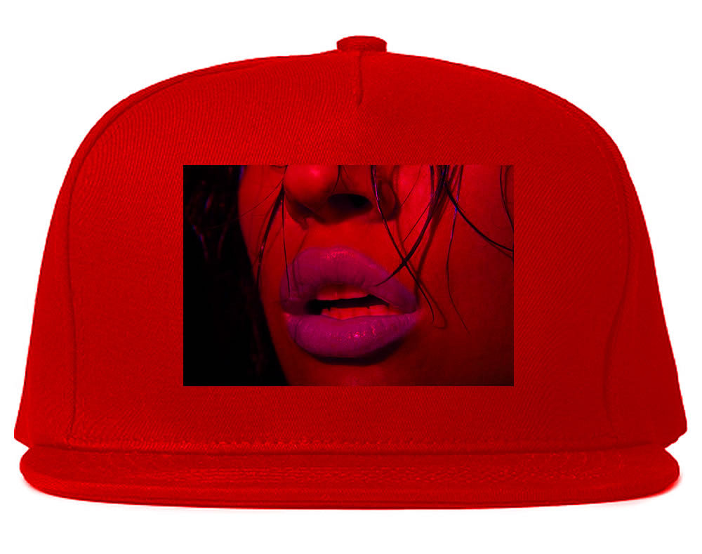 06 Lips Racing Snapback Hat Cap