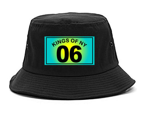 06 Gradient 2006 Bucket Hat in Black by Kings Of NY