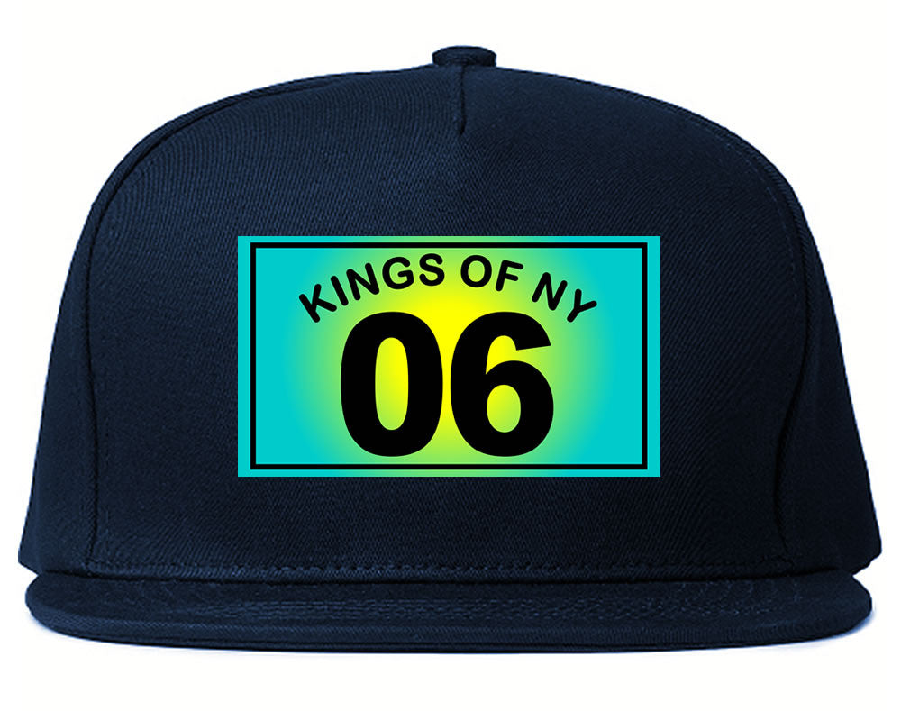 06 Gradient 2006 Snapback Hat in Blue by Kings Of NY