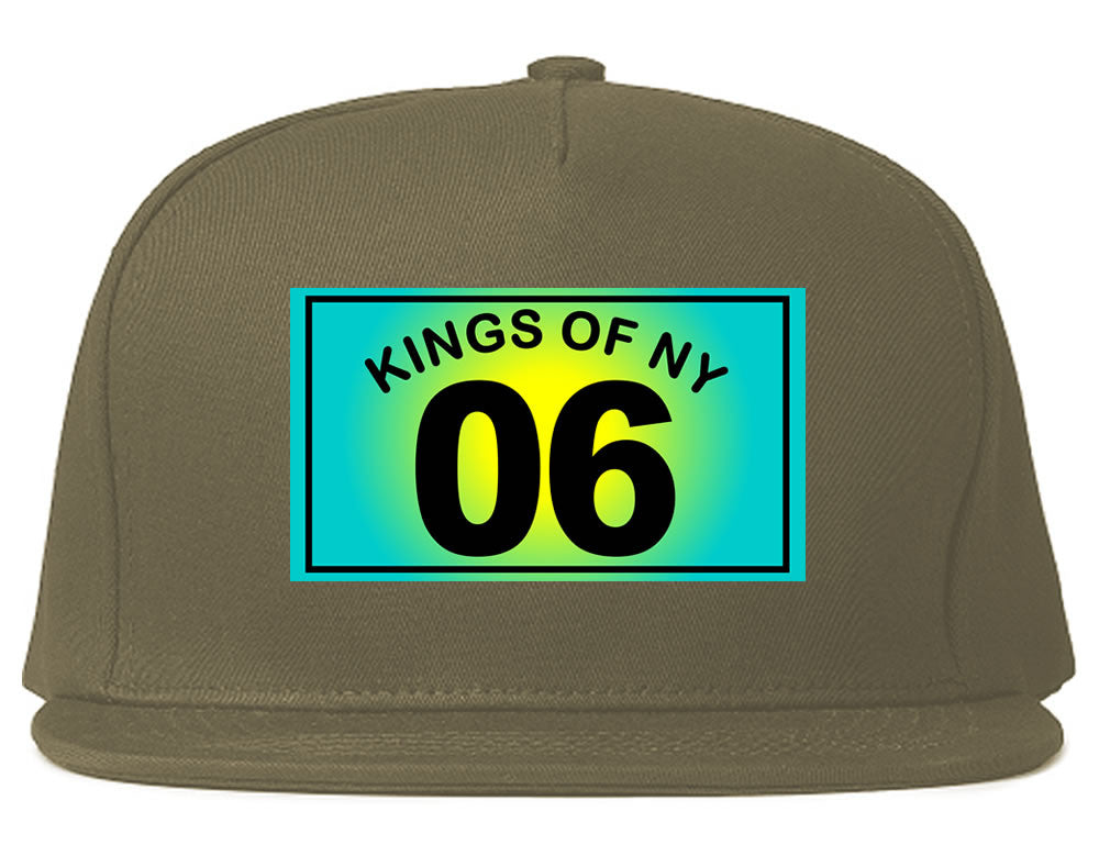 06 Gradient 2006 Snapback Hat in Grey by Kings Of NY