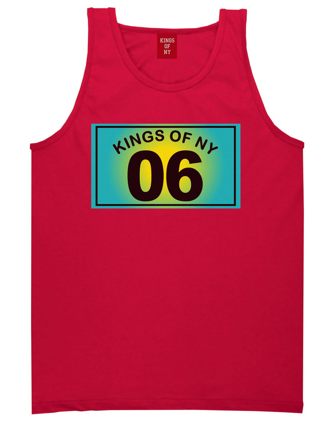 06 Gradient 2006 Tank Top in Red by Kings Of NY