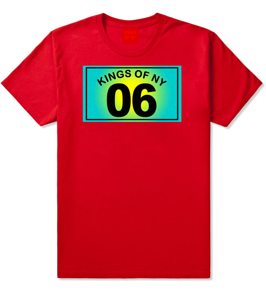 06 Gradient 2006 T-Shirt in Red by Kings Of NY