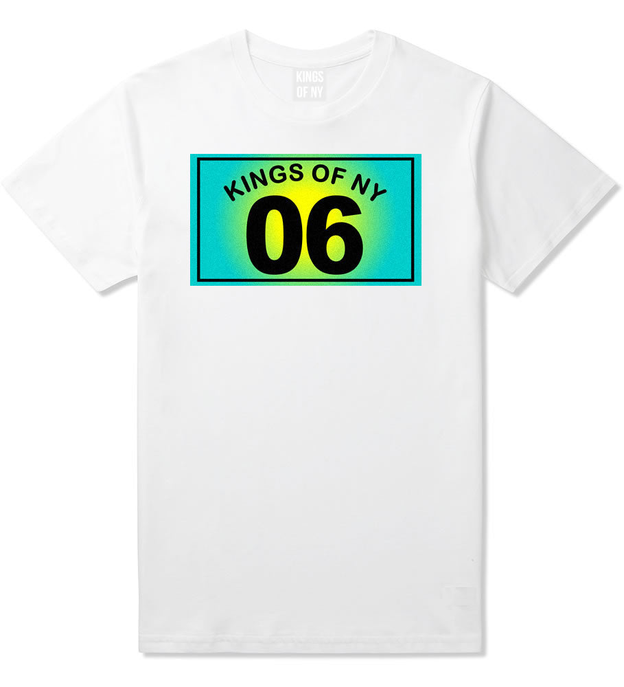 06 Gradient 2006 T-Shirt in White by Kings Of NY
