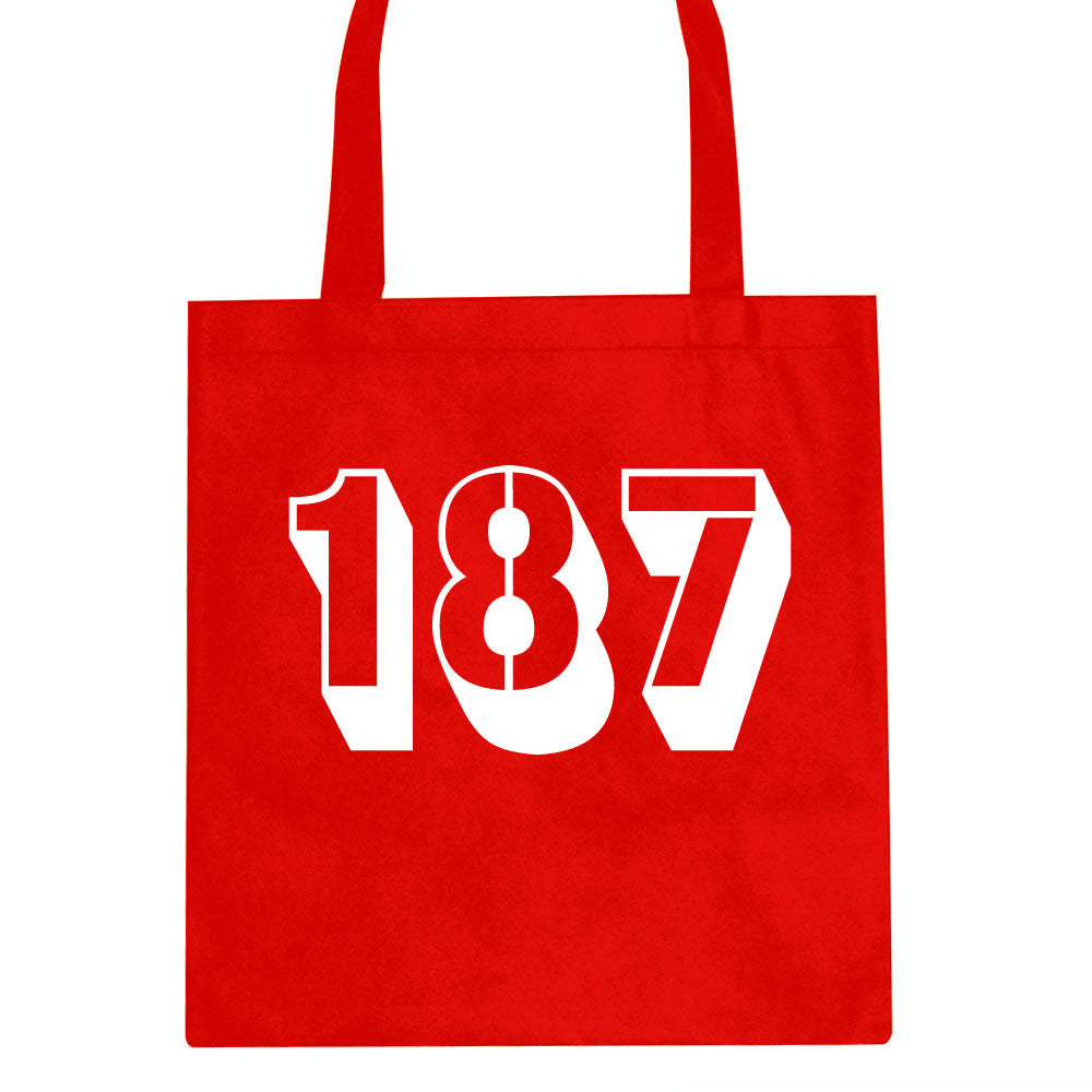 187 Homicide Police Code Tote Bag by Kings Of NY