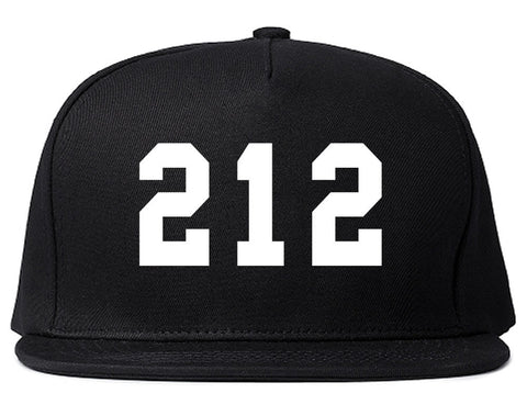 212 New York Area Code Snapback Hat By Kings Of NY