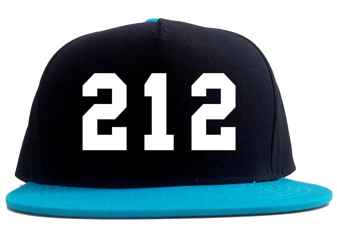 212 New York Area Code 2 Tone Snapback Hat By Kings Of NY