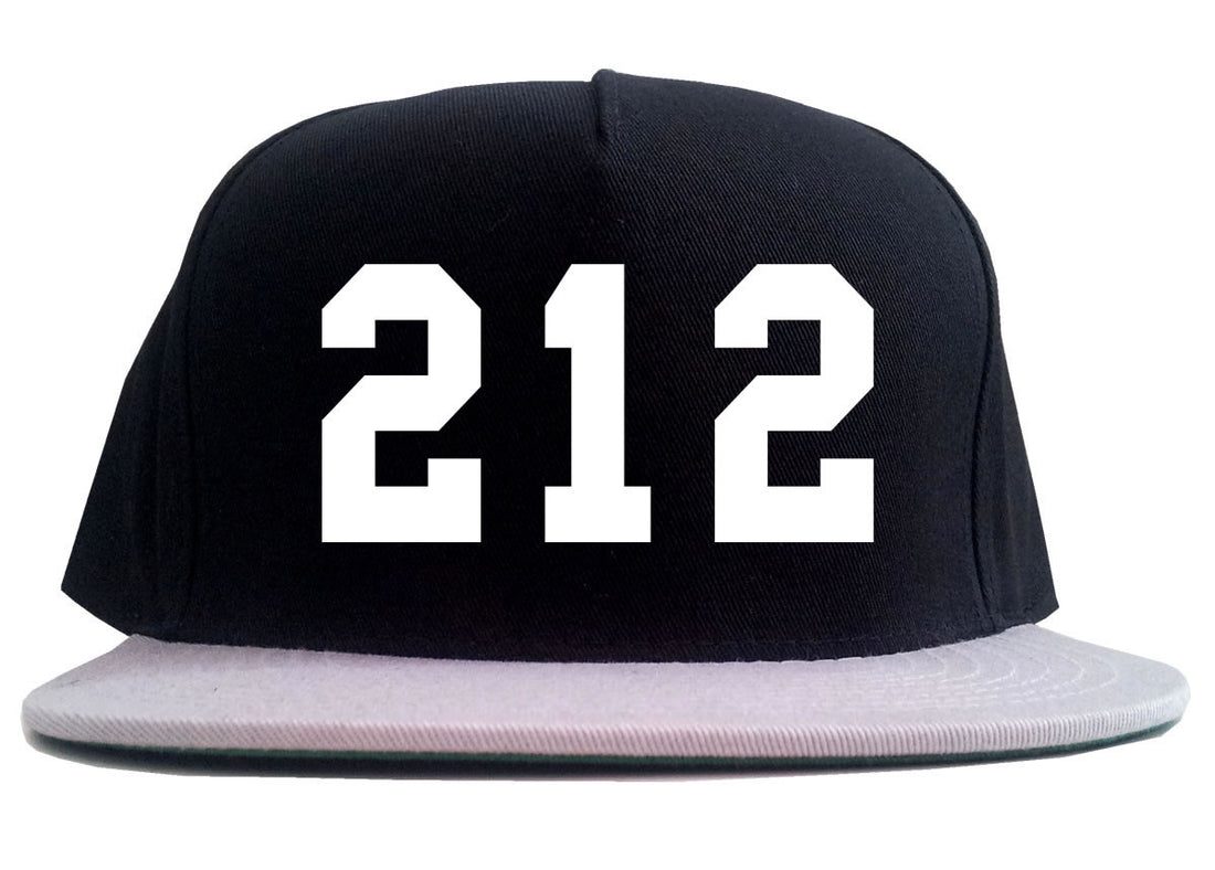 212 New York Area Code 2 Tone Snapback Hat By Kings Of NY