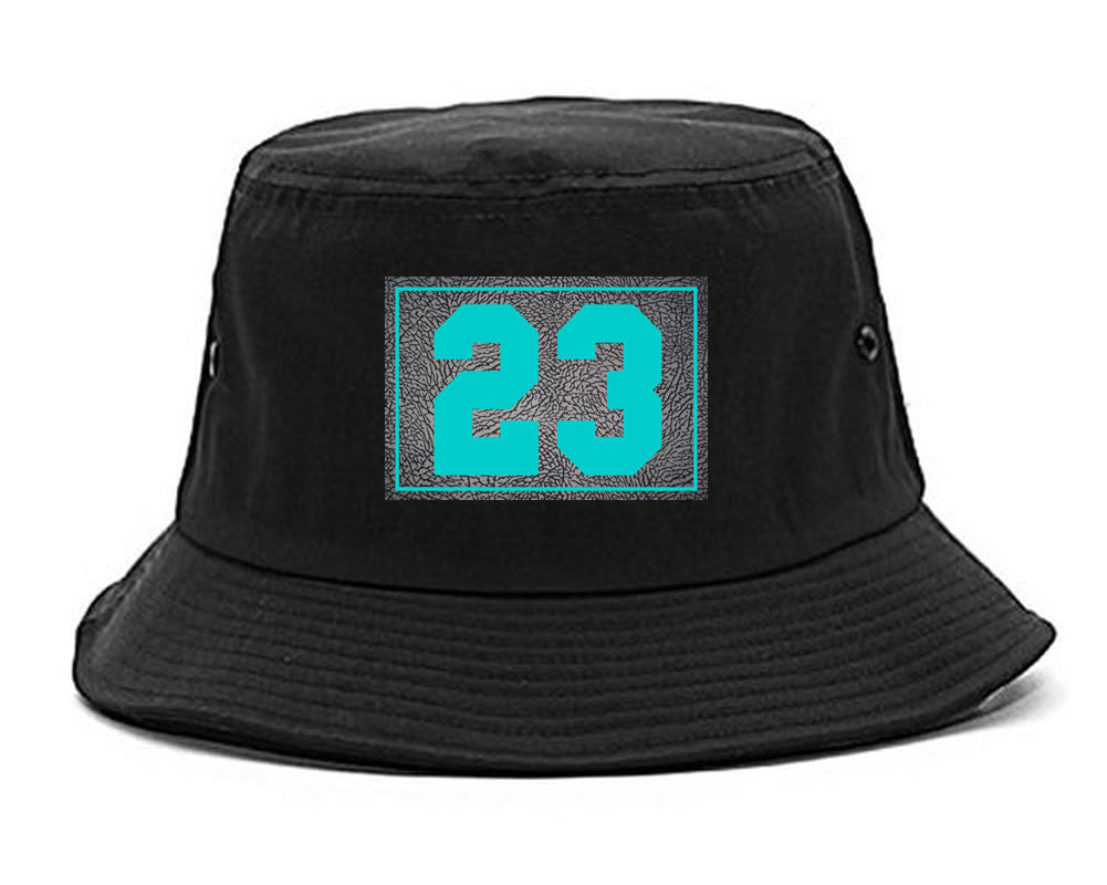 23 Cement Blue Jersey Bucket Hat By Kings Of NY