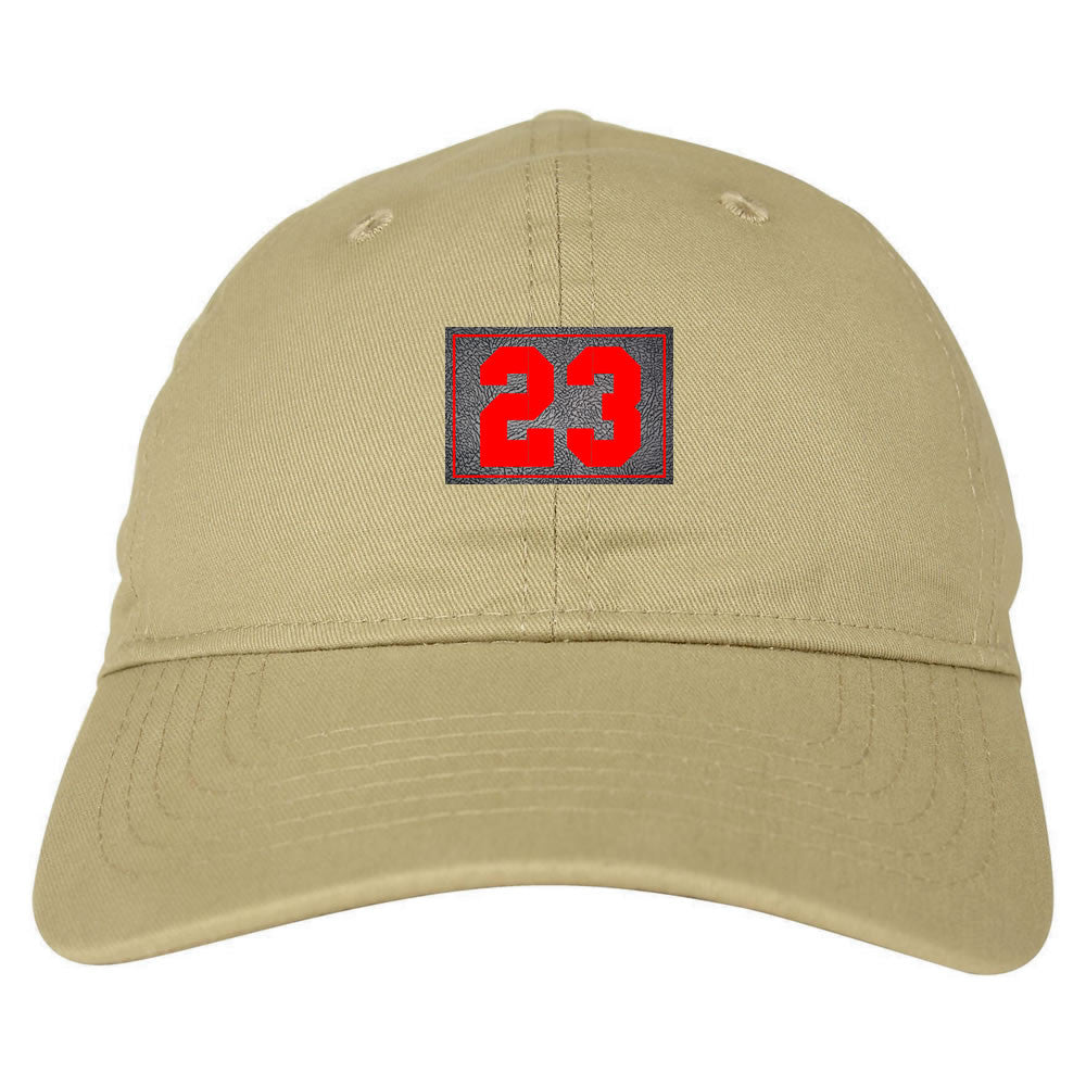24 Cement Red Jersey Dad Hat By Kings Of NY