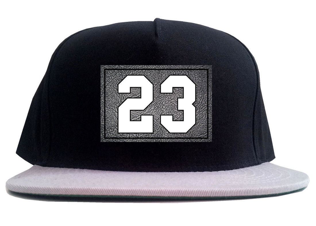 23 Cement Jersey 2 Tone Snapback Hat By Kings Of NY