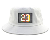 25 Cement Print Colorful Jersey Bucket Hat By Kings Of NY