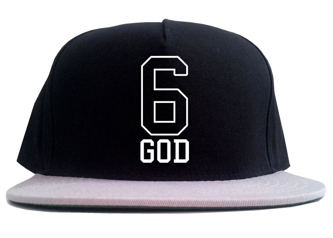 Six 6 God 2 Tone Snapback Hat By Kings Of NY