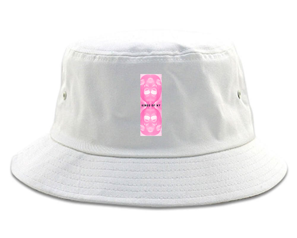 After Dark Mens Bucket Hat White