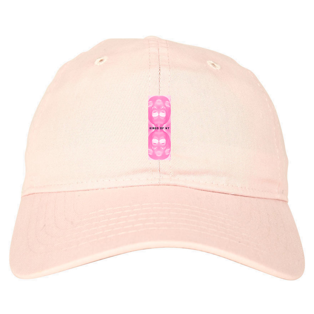 After Dark Mens Dad Hat Baseball Cap Pink