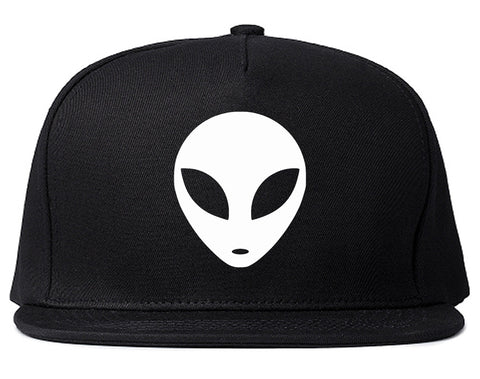 Alien Head Snapback Hat