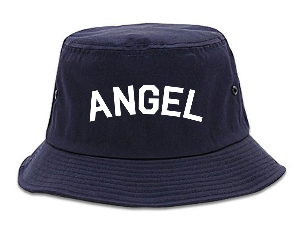 Angel Arch Good Navy Blue Bucket Hat