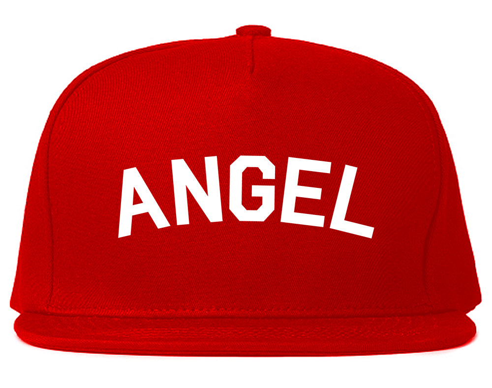 Angel Arch Good Red Snapback Hat