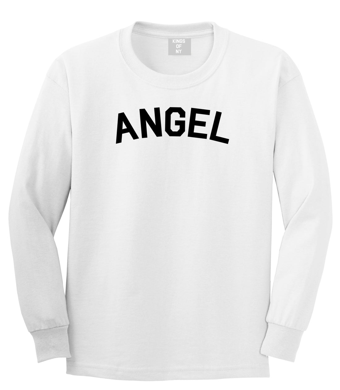 Angel Arch Good Long Sleeve T-Shirt in White