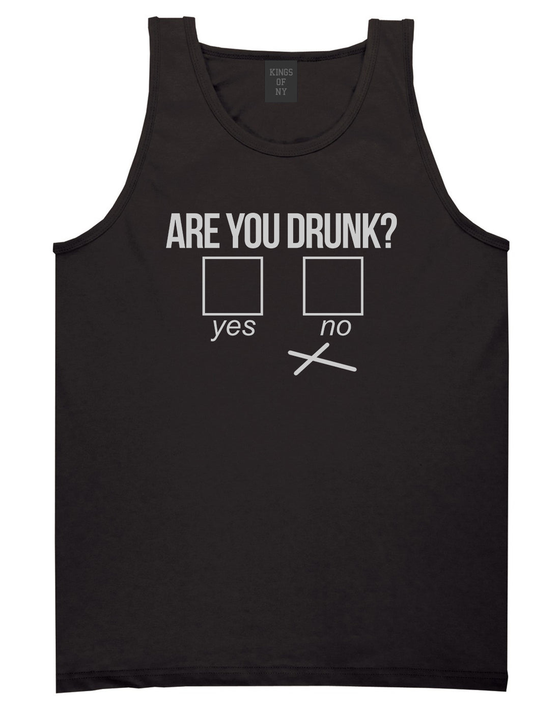 Are You Drunk Funny Beer Drinking Party Mens Tank Top T-Shirt Black